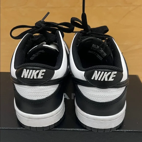 Nike Kids Black and White Sneakers - Picture 3 of 5